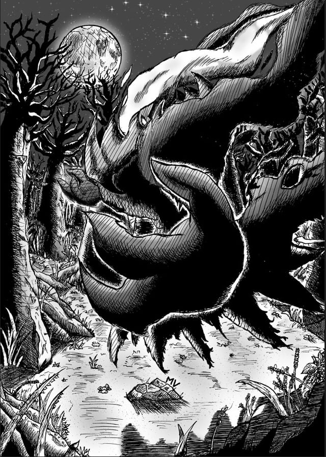 Darkrai ink Draw