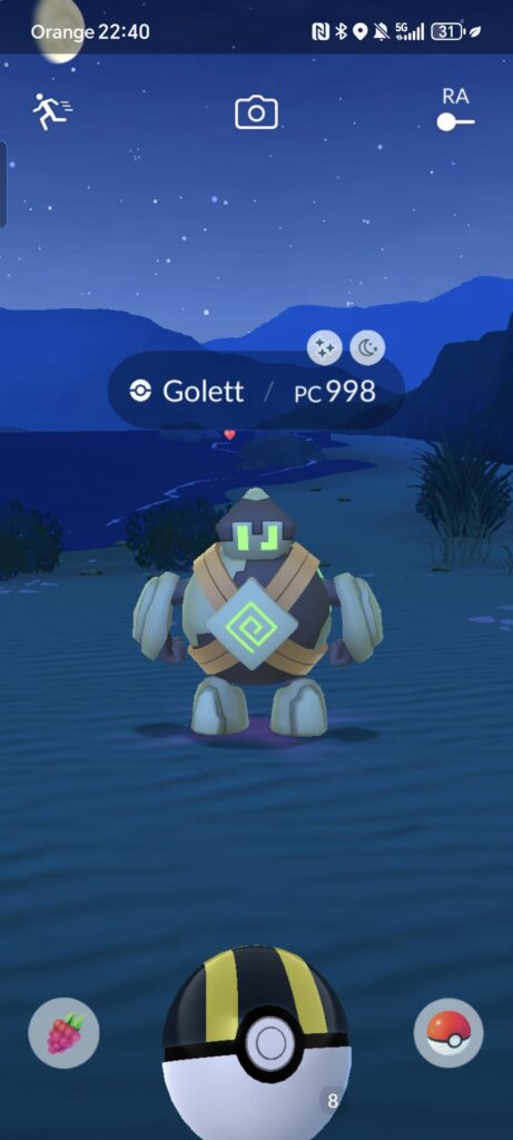 The night walk was worth it