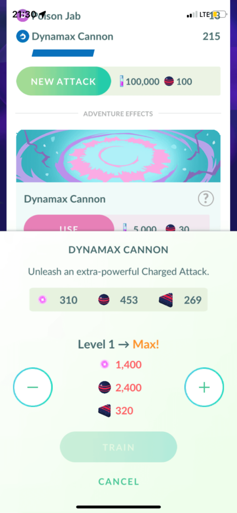 Dynamax Cannon Max!
