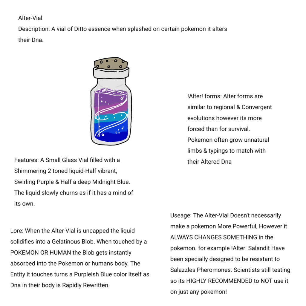 !Alter! Forms & Lore