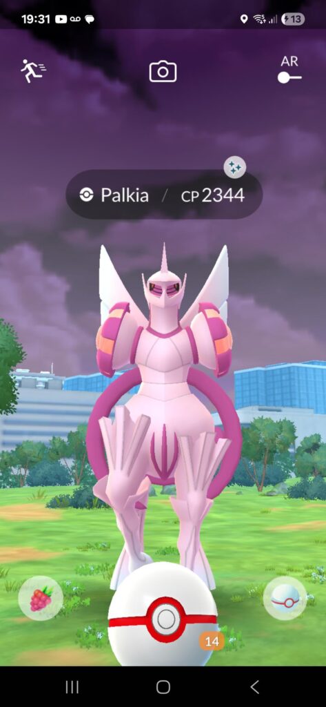 Lost my gf and a shiny palkia in the space of a day and a half . Waiting for the womp womp comment lol. It says it could of been a hundo....