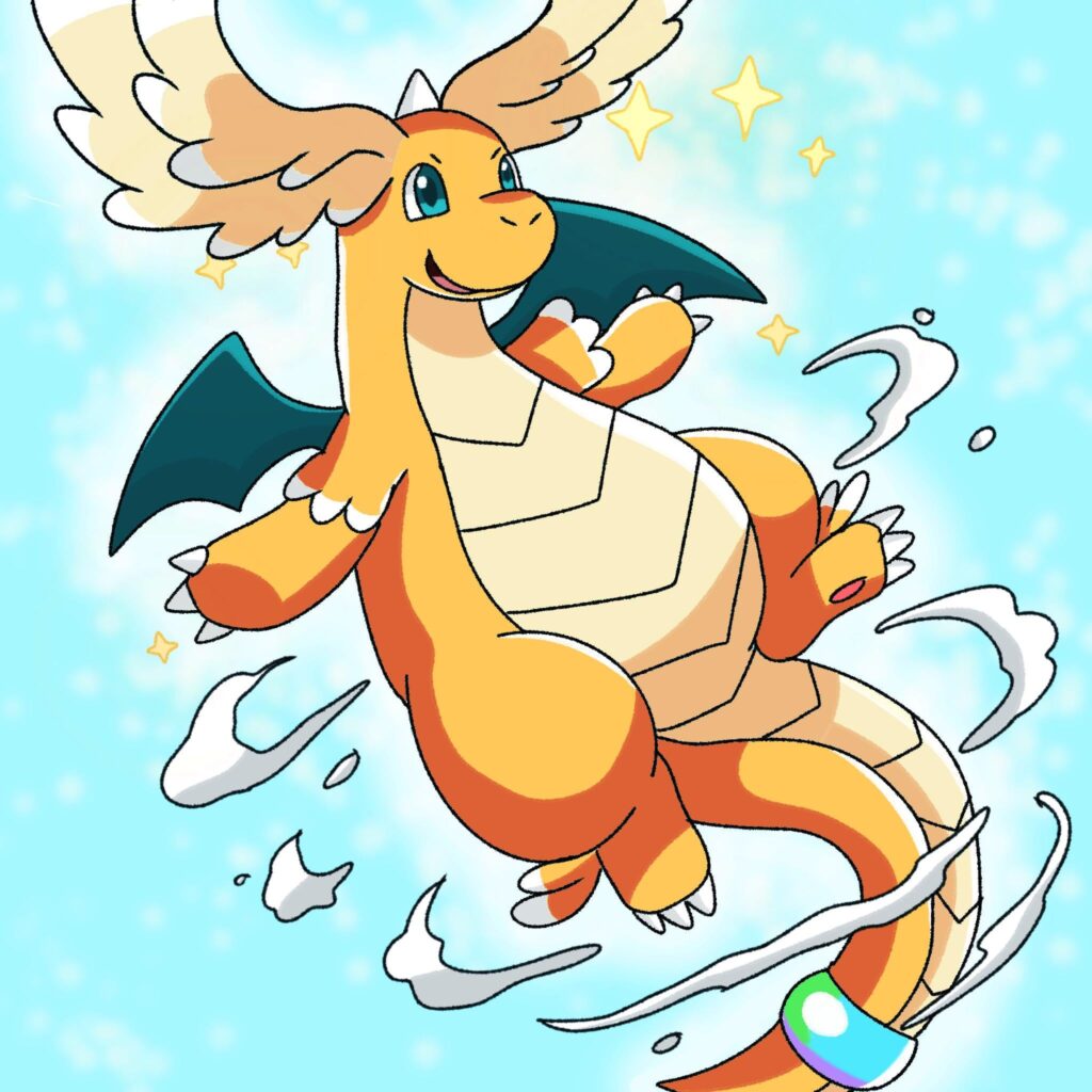 Mega Dragonite fanart