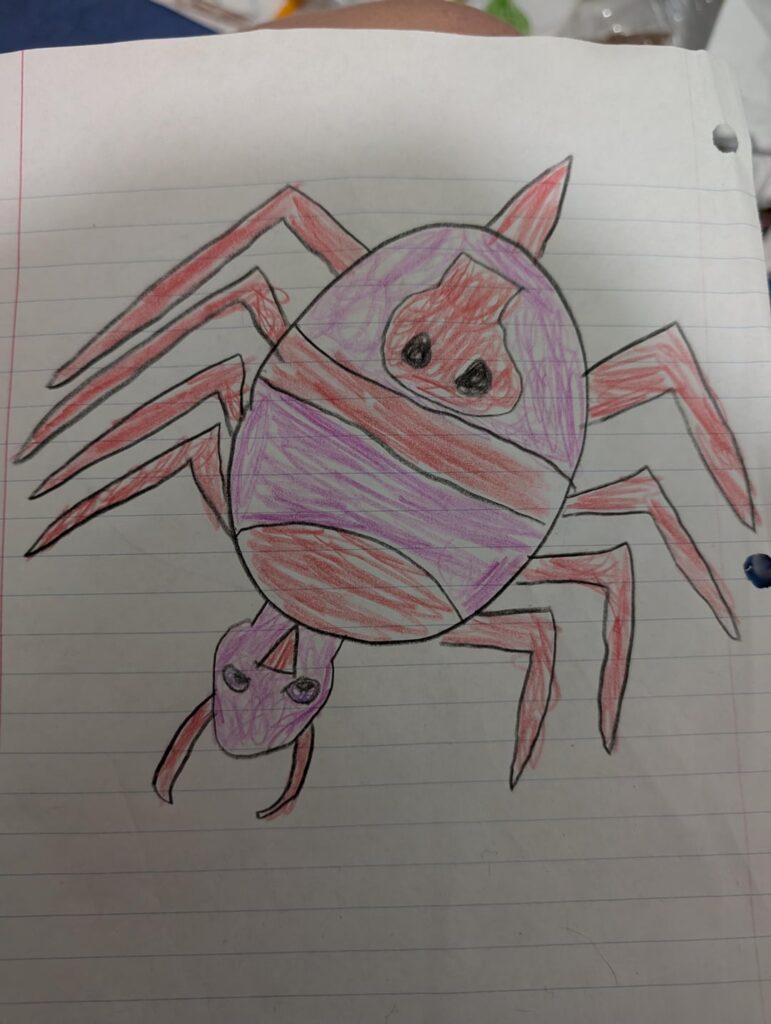 Ariarantula, an Ariados evolution