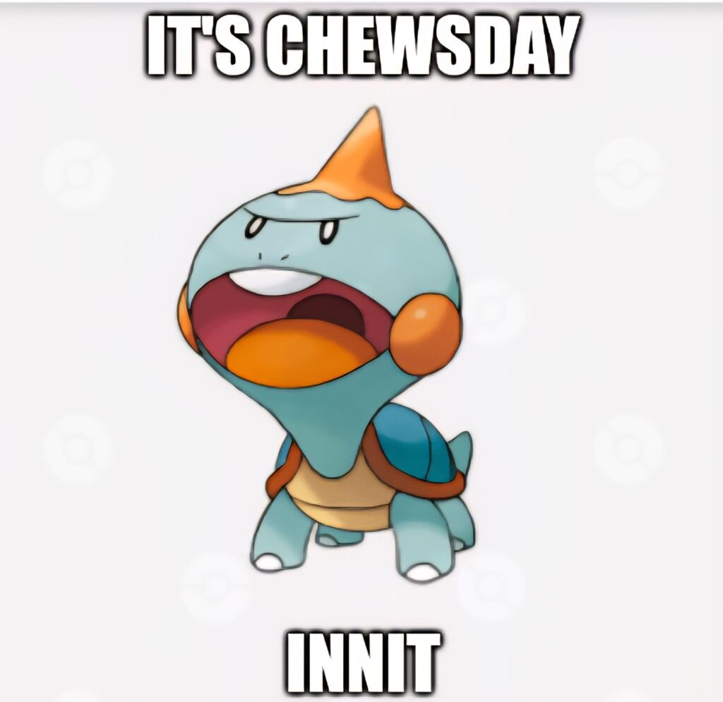 Chewtle Chewsday [oc]
