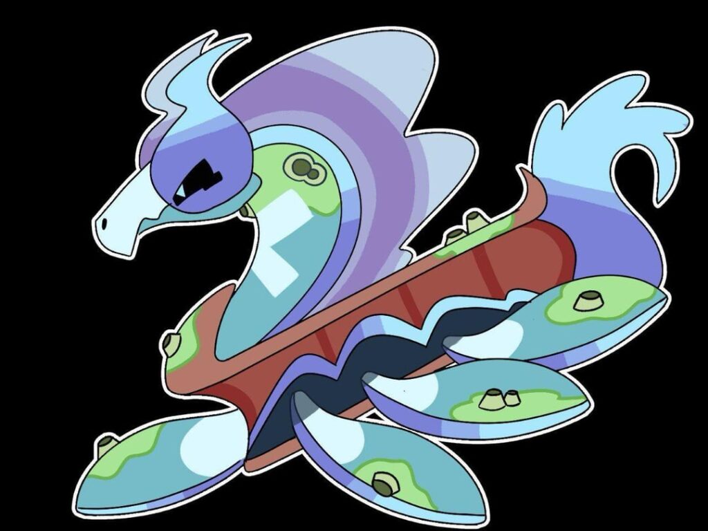 Meet Seasar. The Trireme Pokemon. art made by Objectect. Thanks Objectect