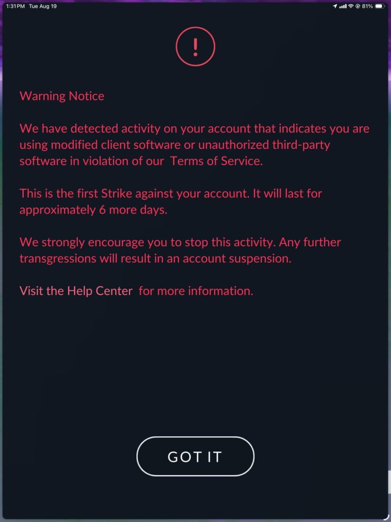 Another one bites the dust. Pokémon GO Strike on iOS 26 Public Beta