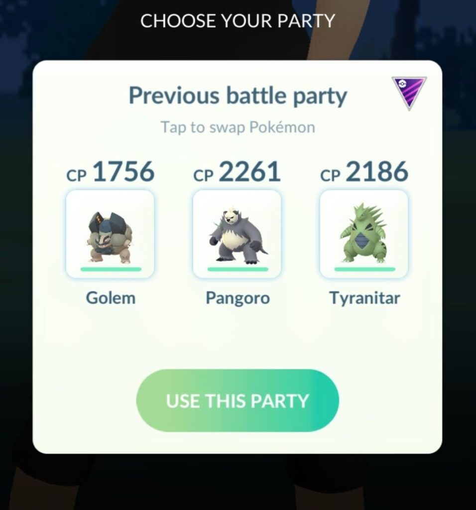 Pangoro soloed the entier Giovanni team (Zero shields used) - First try with this team