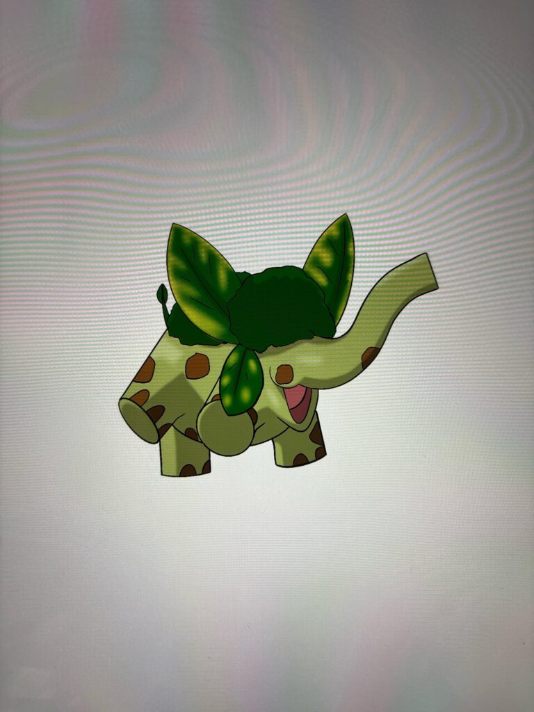 Grass starter Fakemon update