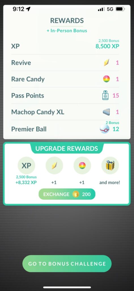 Still gaining pass points even after event has ended