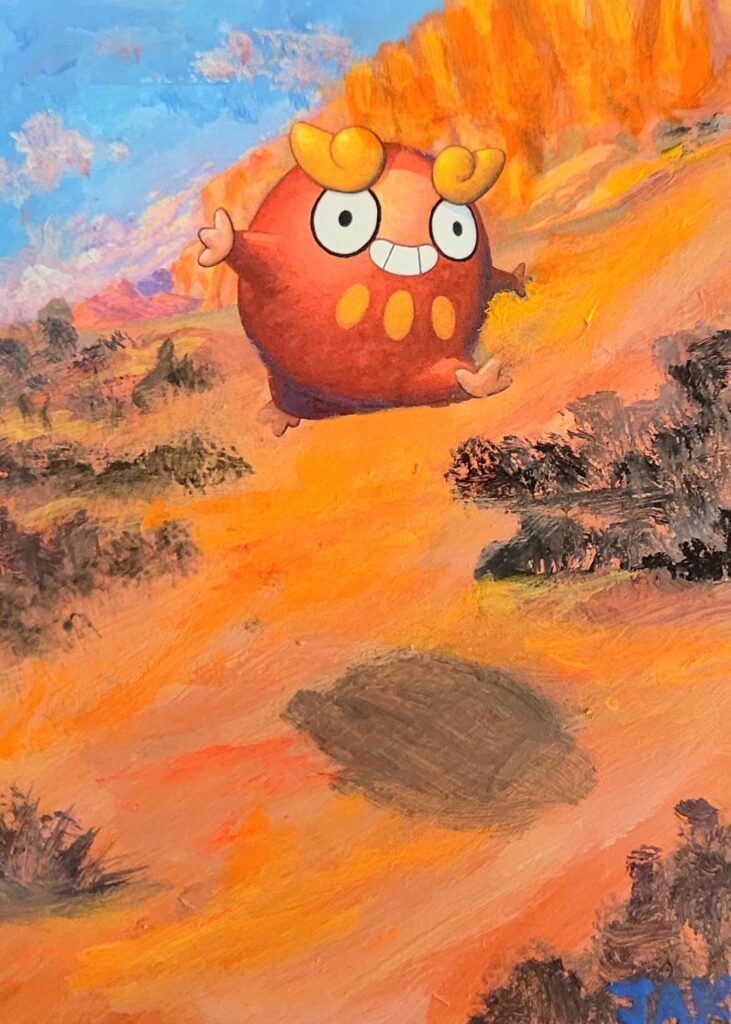 Darumaka and Magcargo [OC]
