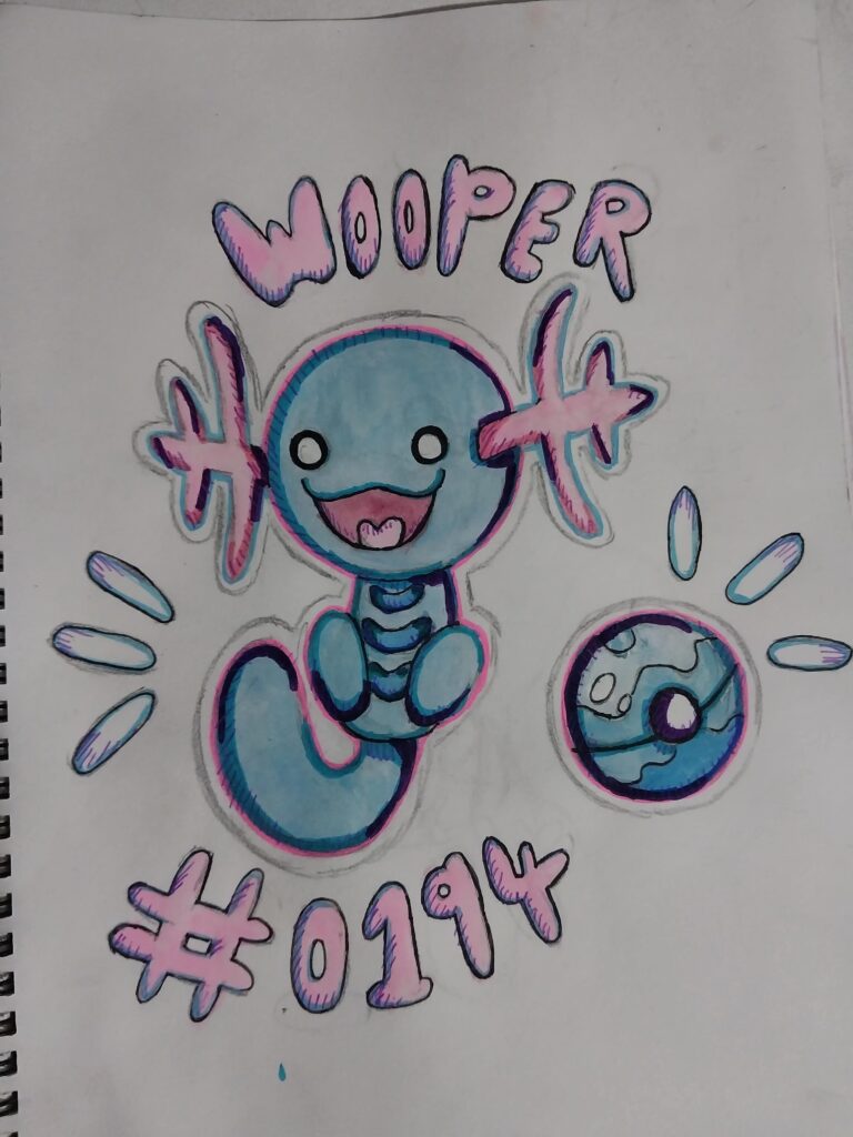 Some Art Of One Of My Favourite Pokemon!