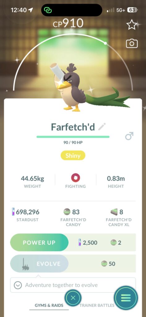 Hatched this shiny! 1st time out of an egg.