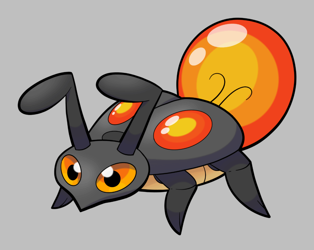 Fire-Bug-Type Fakemon