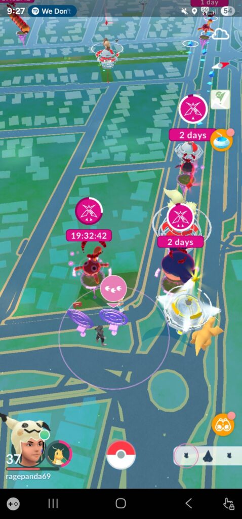 Emolga not spawning on map?