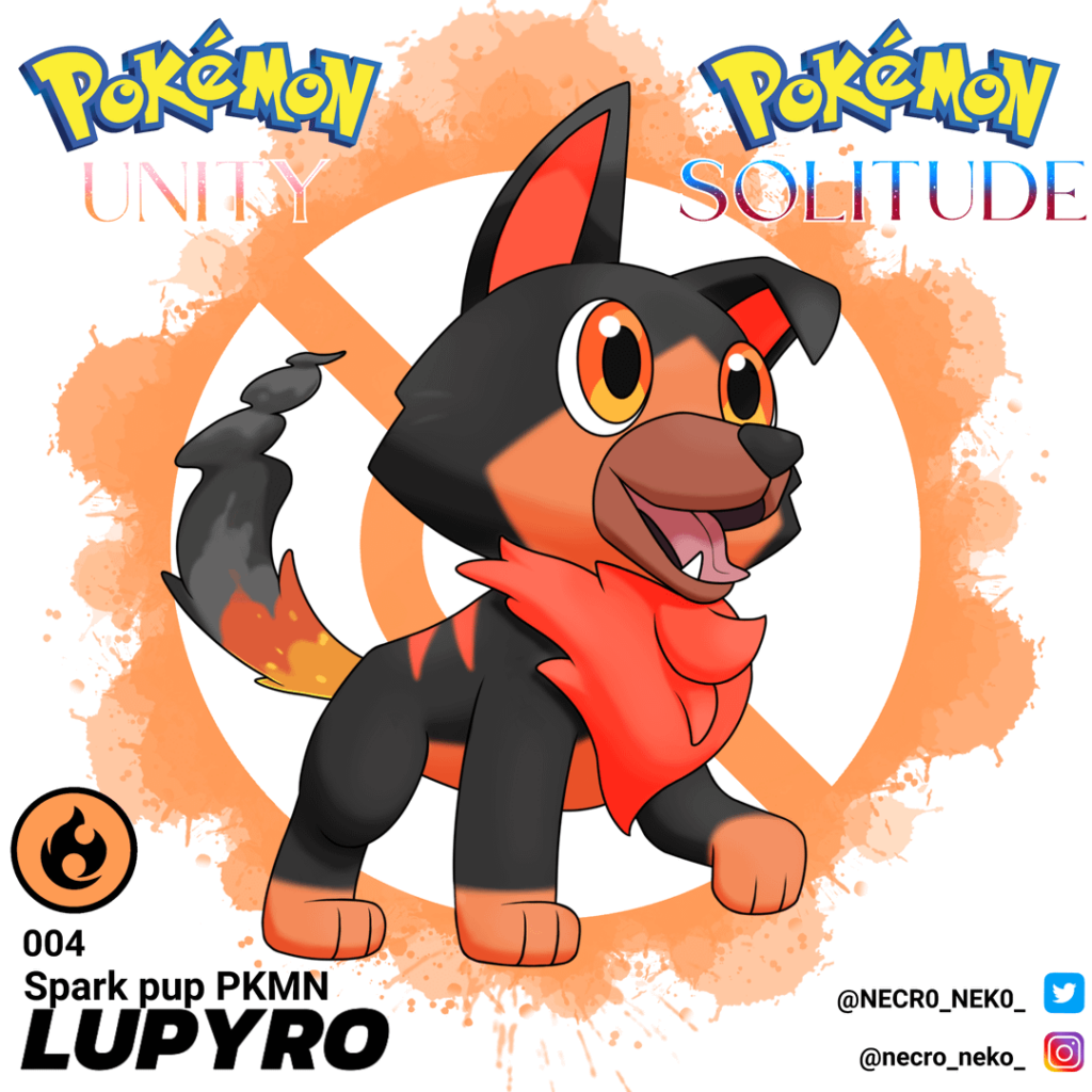 Fire starter fakemon for a region inspired by Georgia(country)