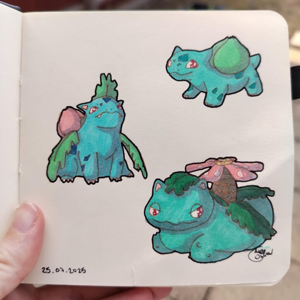 Kanto starters [OC]