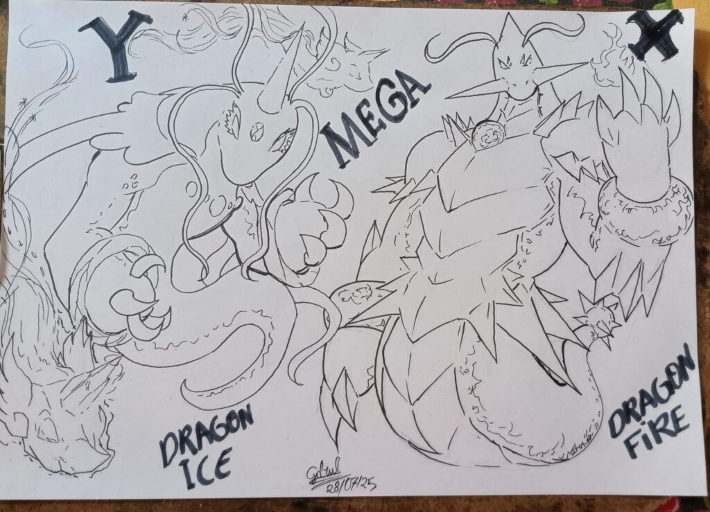 My versions of mega dragonite
