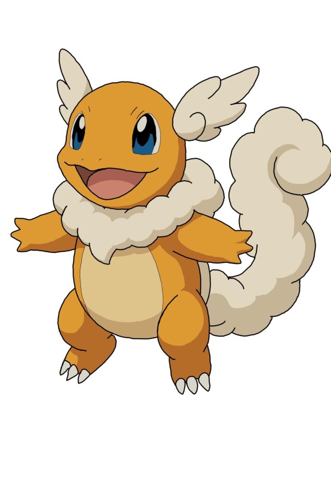 Charmander as a flying type