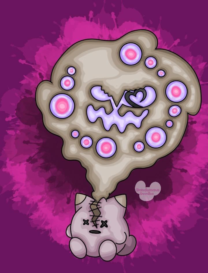 A fairy/ghost type spiritomb !