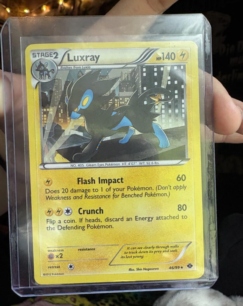 possible error card?