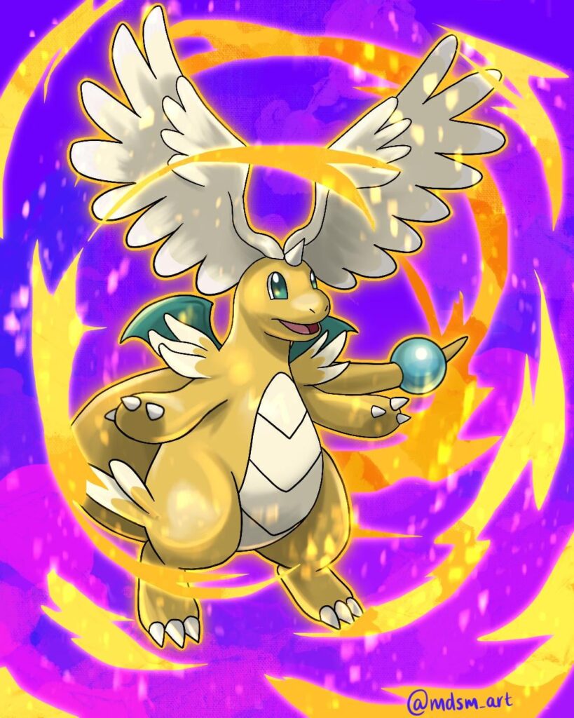 [OC] Jumping on the Mega Dragonite bandwagon.