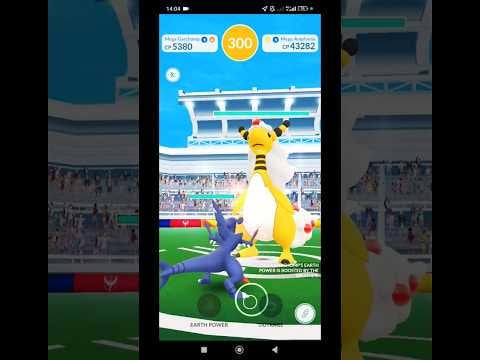 Solo Mega Ampharos With Lvl 40 Mega Garchomp Only! | Sunny Weather
