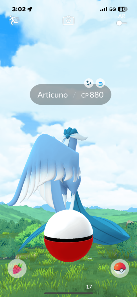 First shiny legendary acquired!!
