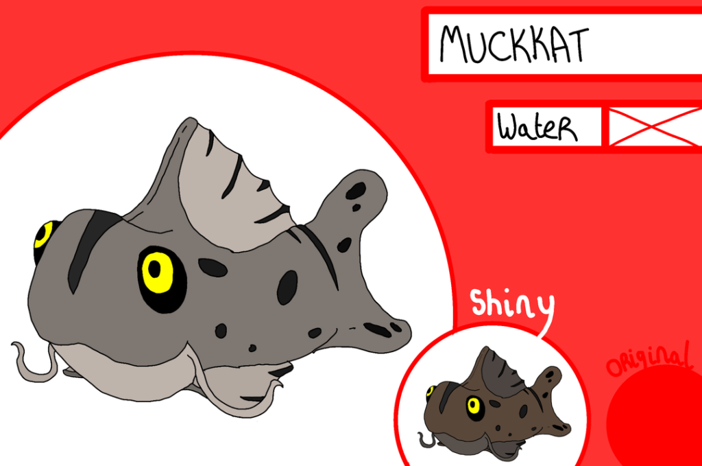 From rivers to oceans, this Pokemon can be found anywhere there's water- meet Muckkat and Swamphish, who can be found all across Tamago!
