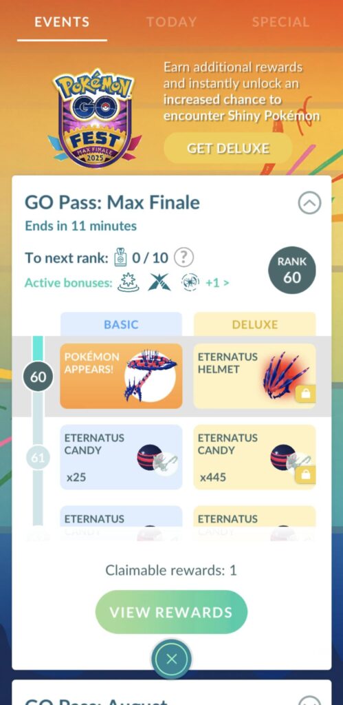 Caught with 11 minutes to spare