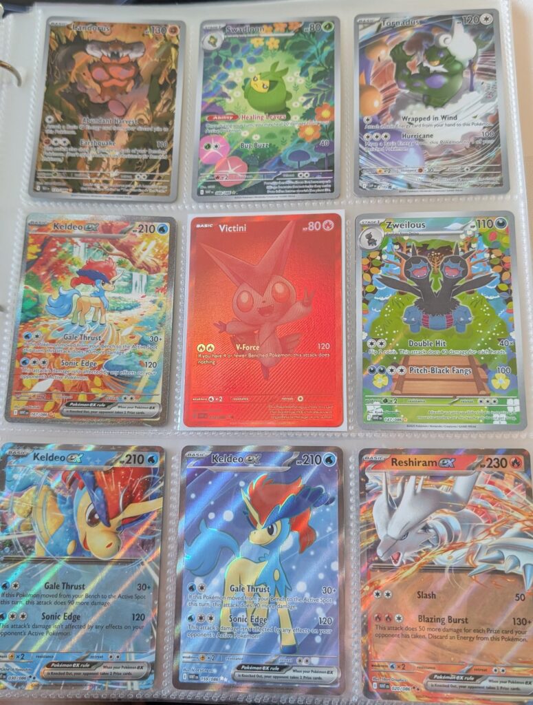 First set opening, one white flare etb