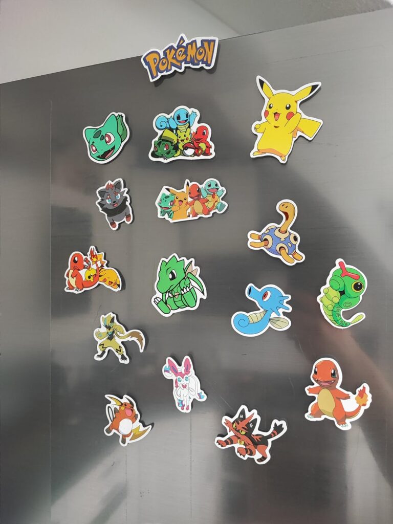 Selfmade Pokemon Magnets