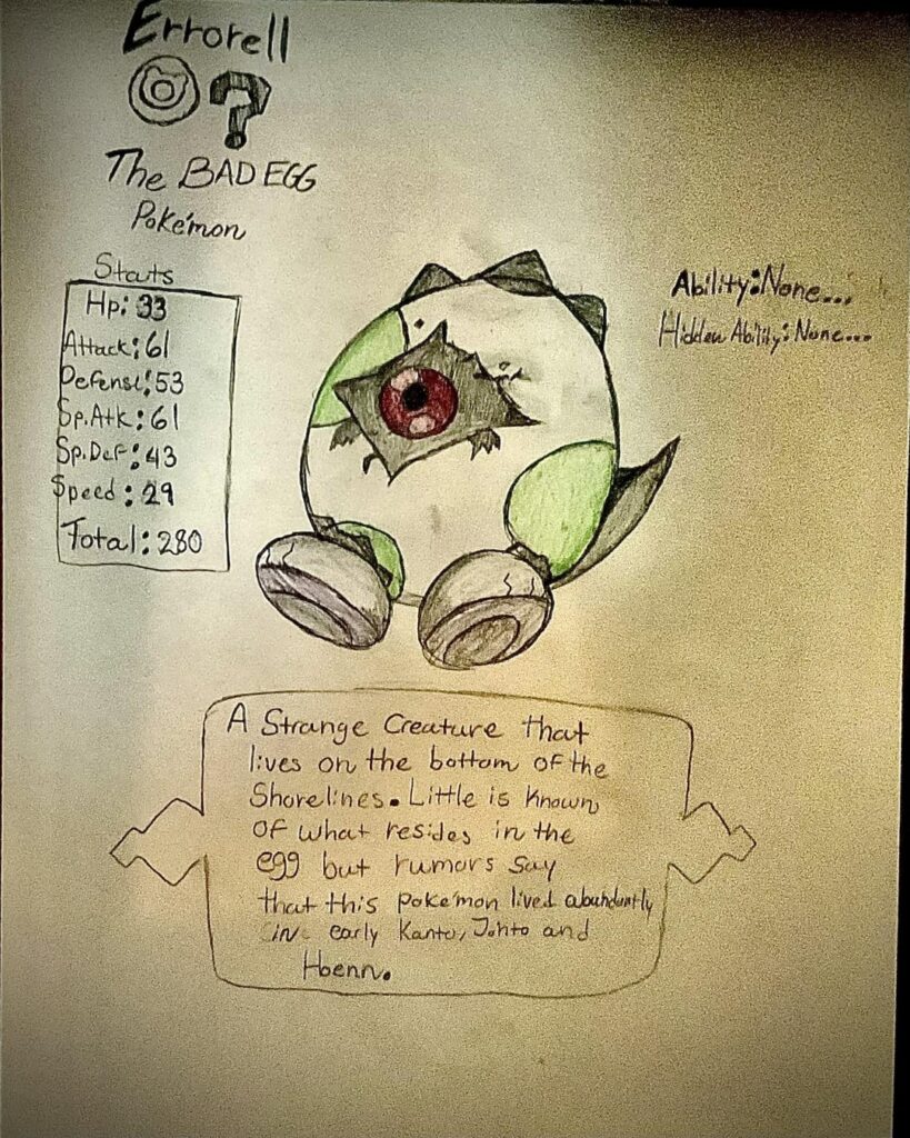 Missingno if it was actually a pokemon