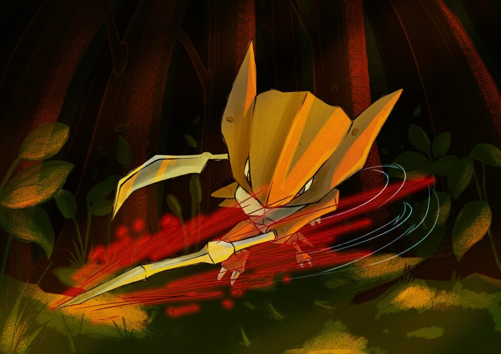 Kabutops used slash! [OC]