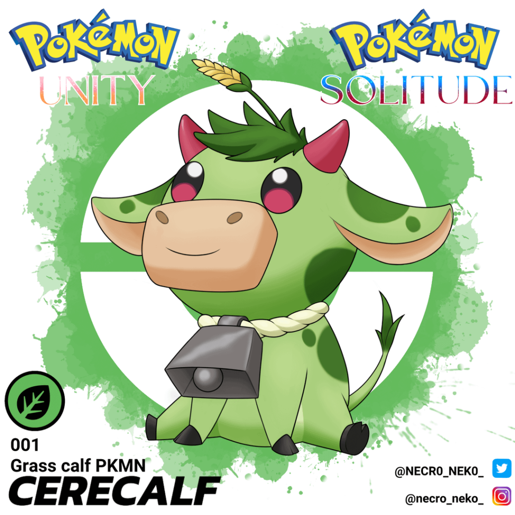 Grass starter fakemon for a region inspired by Georgia(country)