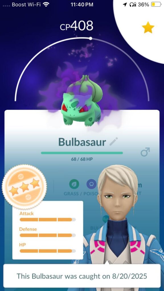 Does this thing have use as a shadow or should I purify for mega?