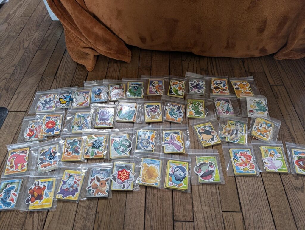 Custom packs for young trainers!