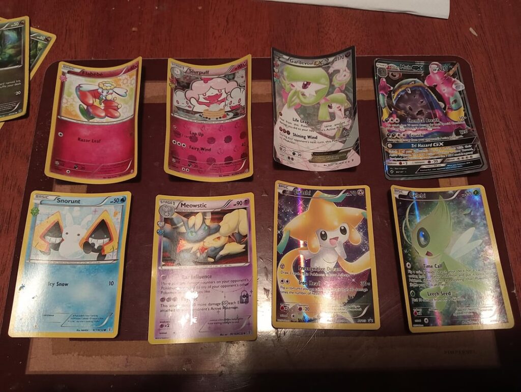 Bent cards