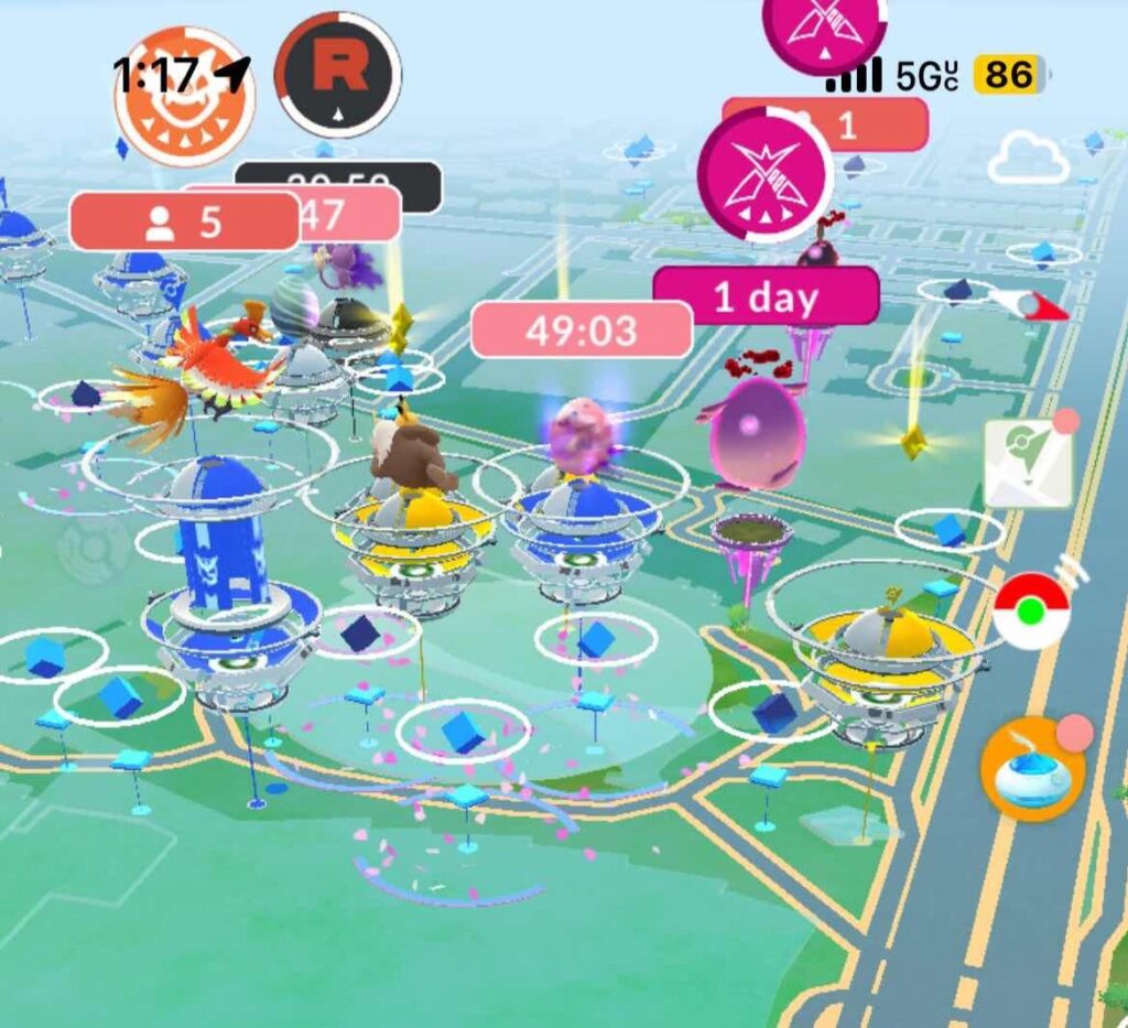 More gyms at the convention