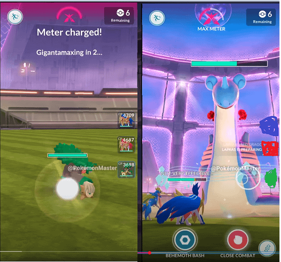 Quick swap trick for max battles