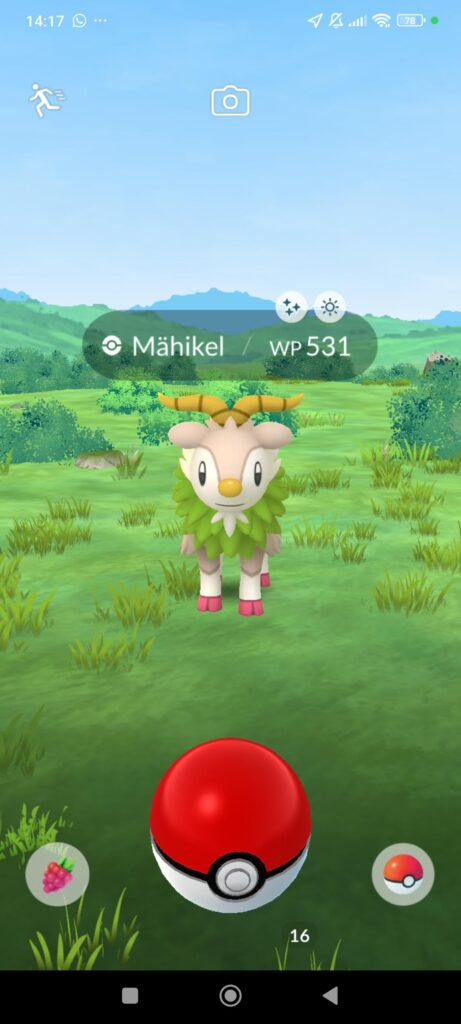Spawned Near my House... What a beautiful shiny 💜