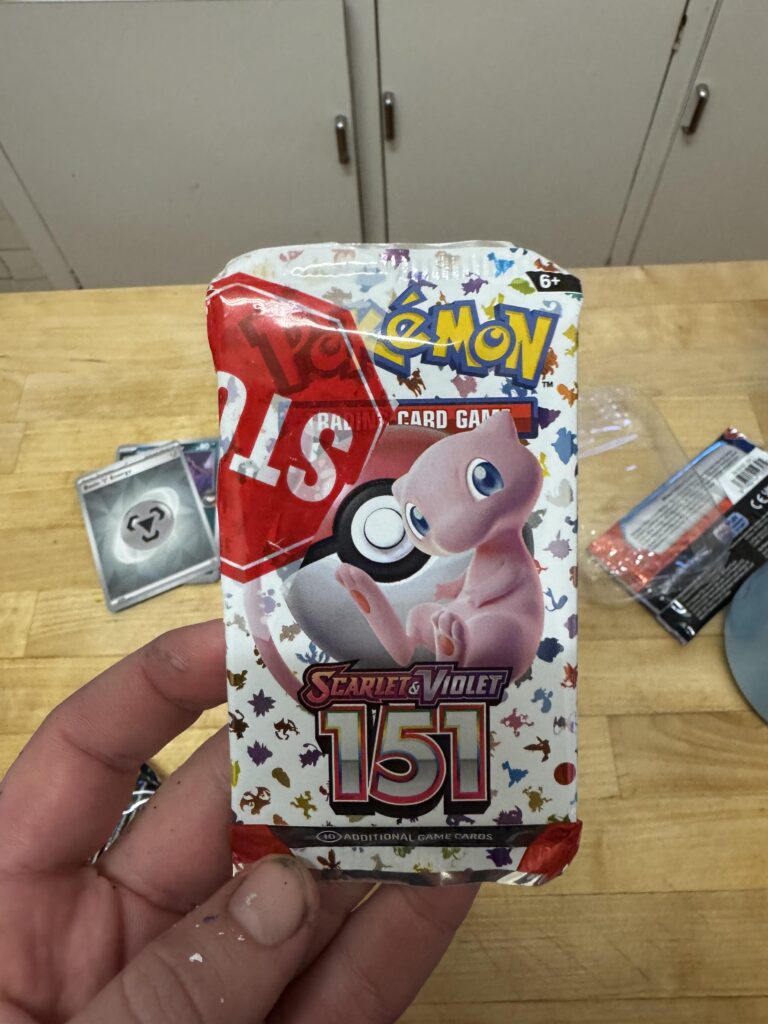Just opened a tin to this?