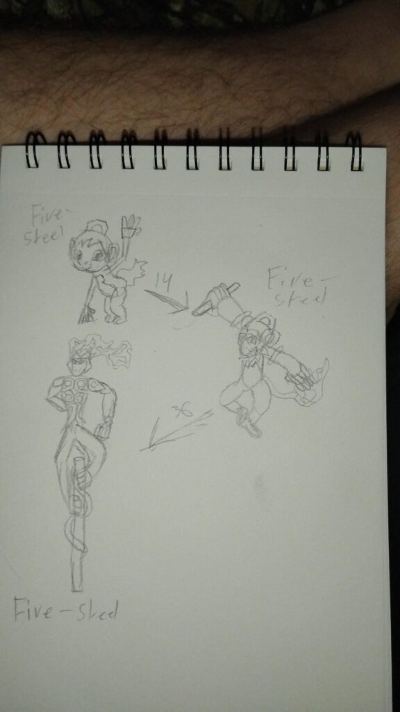 Fire-steel chimchar line