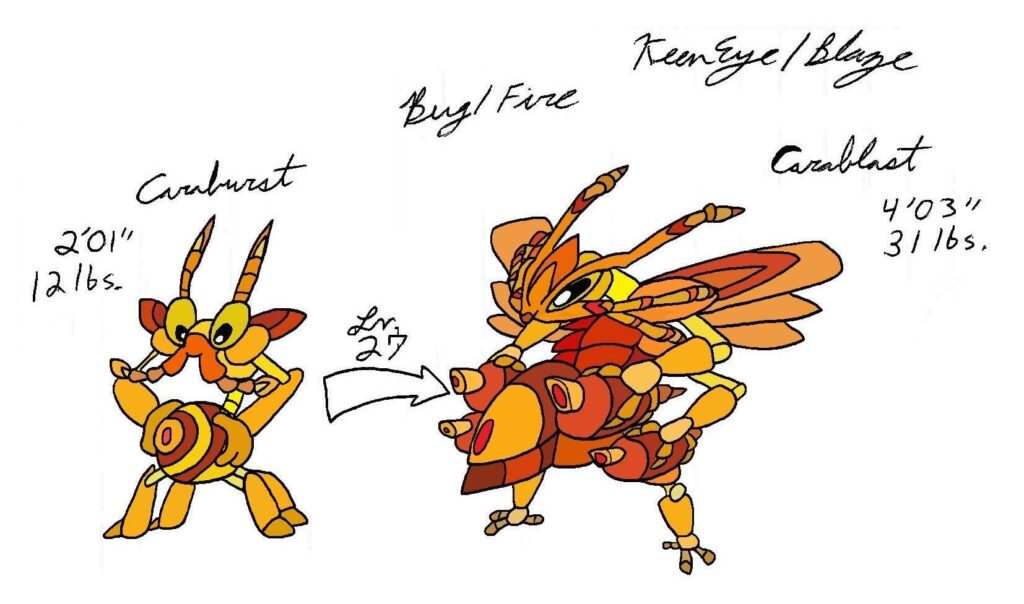 Bombardier Beetle Fakemon