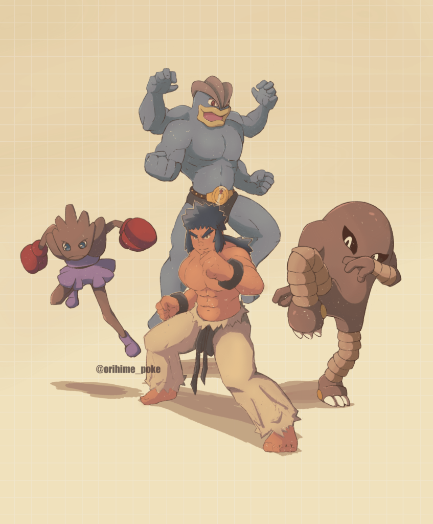 Elite Four Bruno (my art)