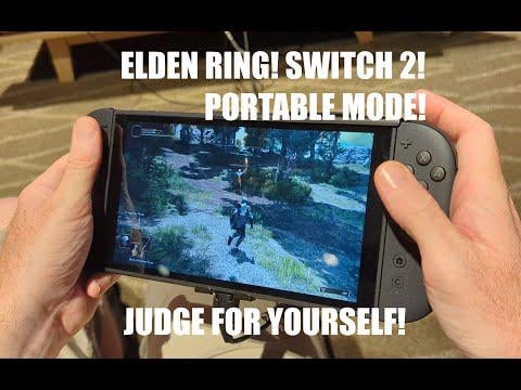 elden ring S2 handheld footage pax west