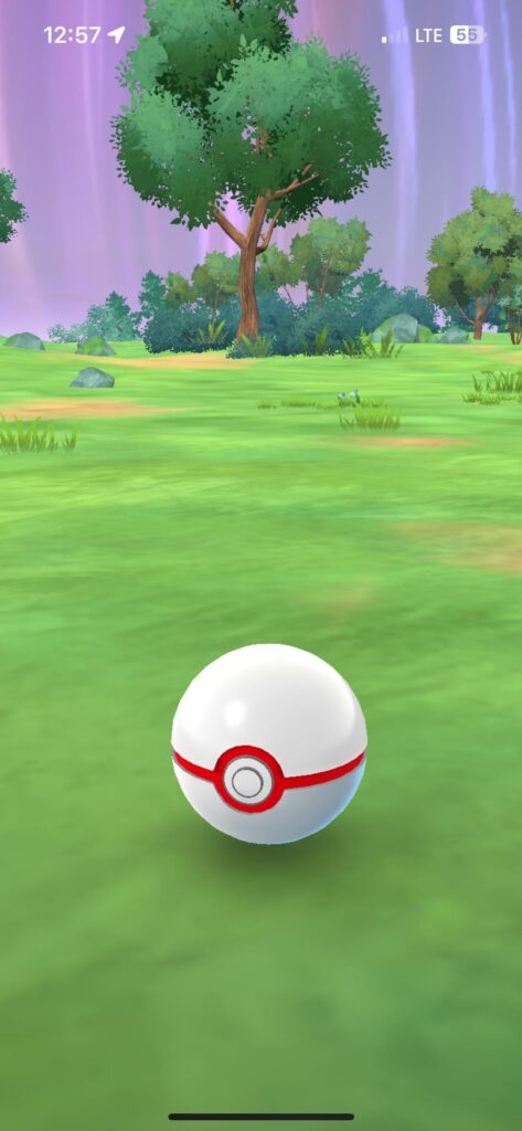 I didn’t get to finish my Palkia encounter