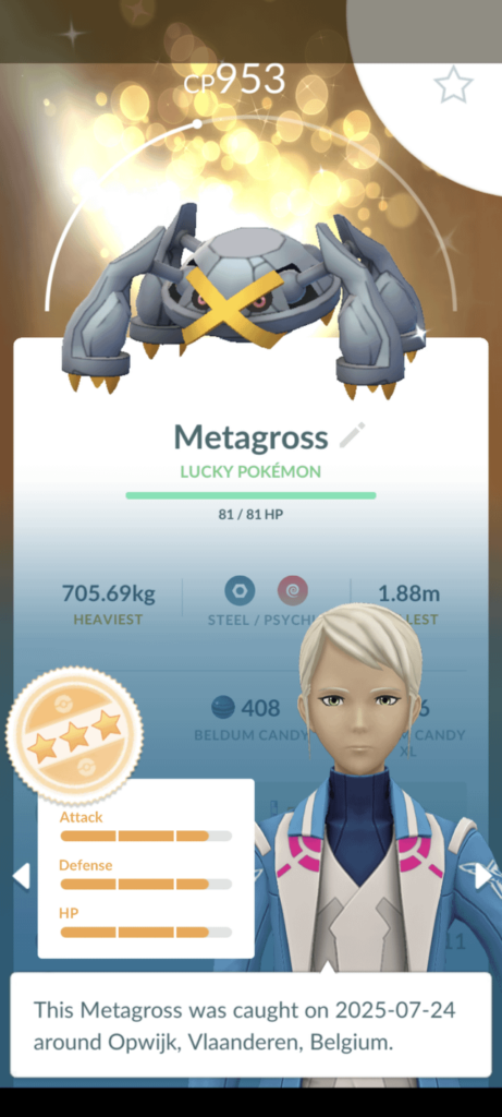 Should I power this up or wait for a good shadow beldum? I already have a 100IV at lvl 33