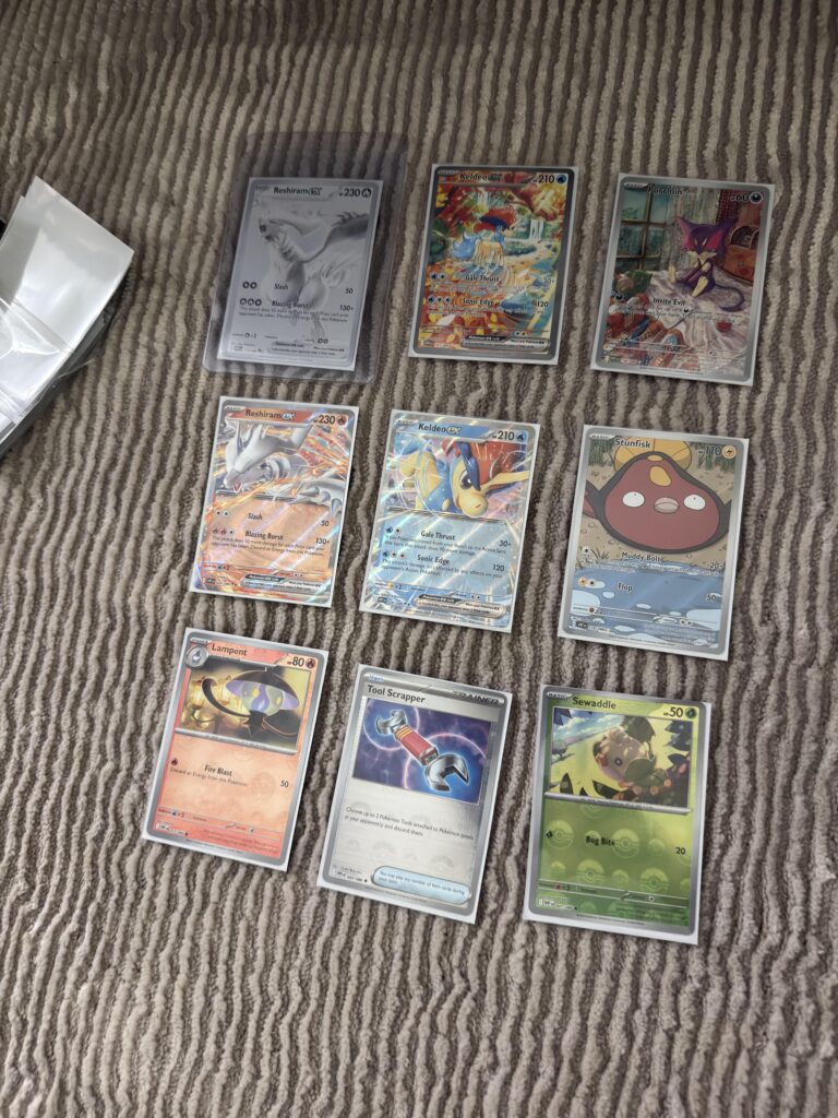 White Flare ETB Pulls