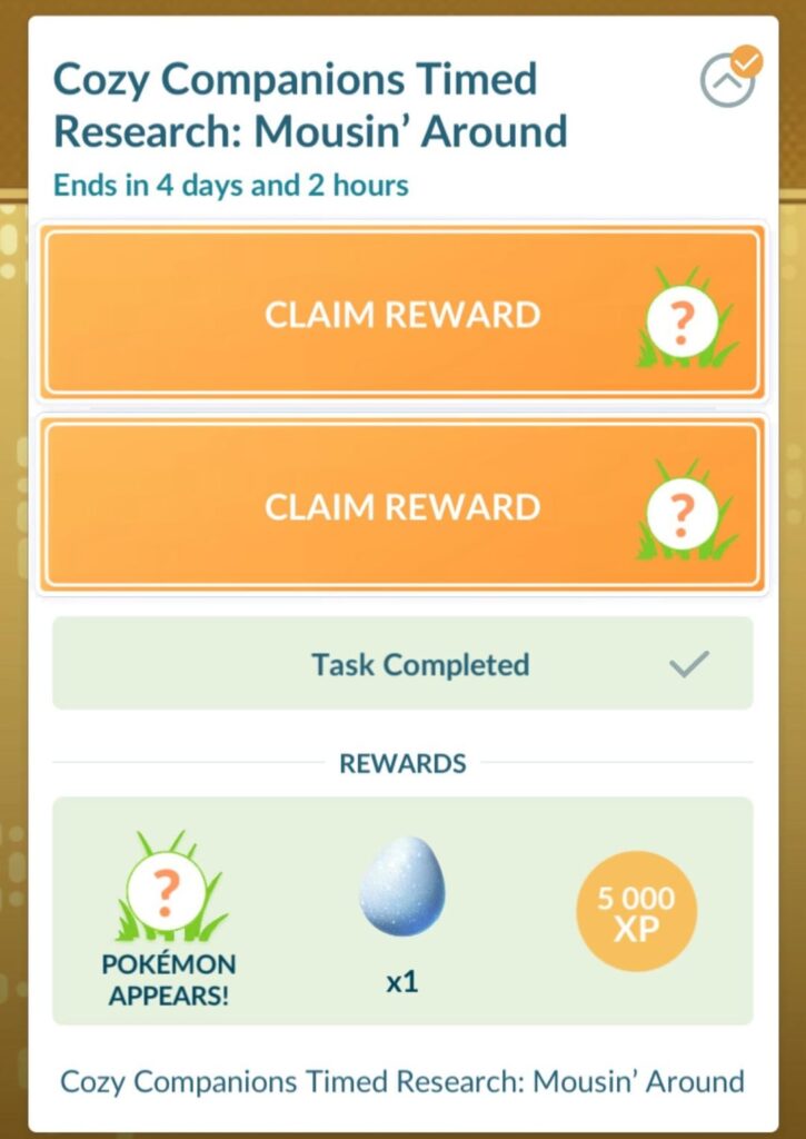 Thank you everyone on this sub. I found a new friend and got a shiny tandemaus as a reward.
