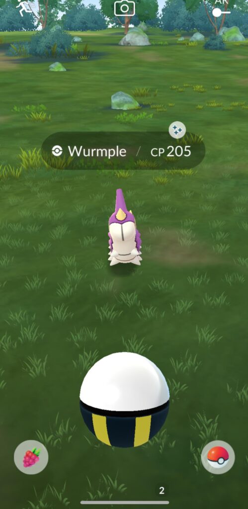 W shiny wurmple